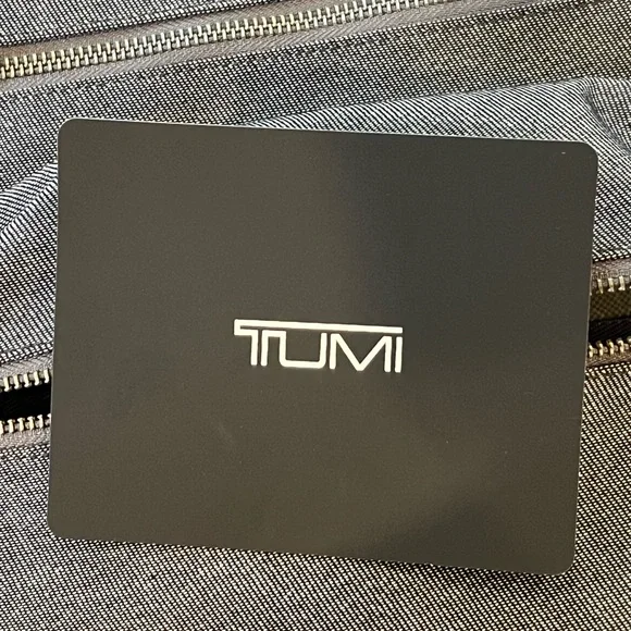 Tumi | Bags | Tumi Gray And Black Roll Top Backpack Fits  display picture 2